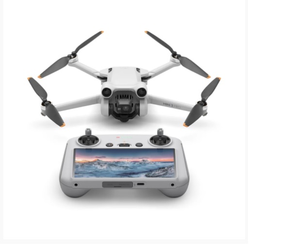 Drone DJI Mini 3 Pro + controle com tela Versão (BR) 
